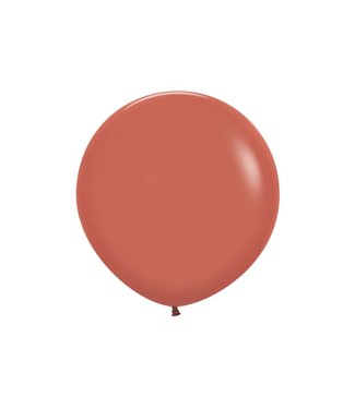 Sempertex Reuzeballon Terracotta | 60cm = 24" | 1 stuk