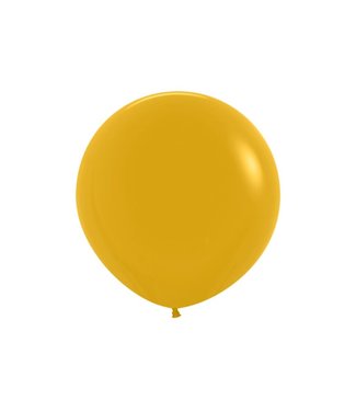 Sempertex Reuzeballon geel mustard | 60 cm = 24" | 1 stuk
