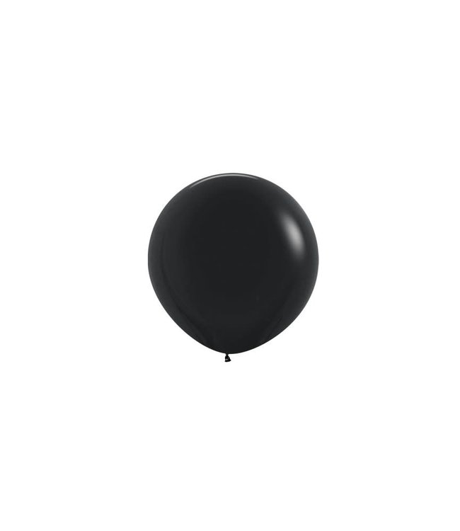 Sempertex Reuzeballonnen zwart - 60 cm - zak 10 stuks
