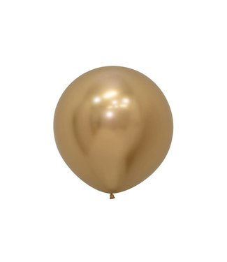Sempertex Reuzeballon Reflex goud - 60 cm - 1 stuk