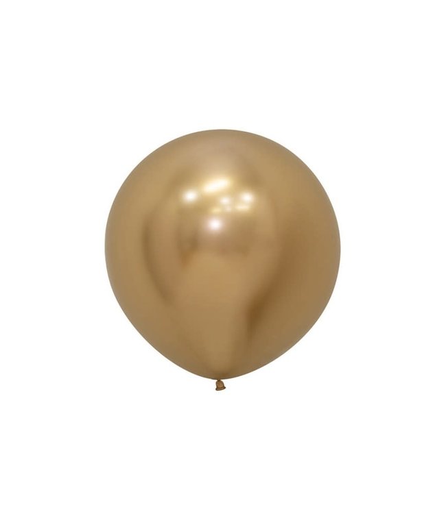 Sempertex Reuzeballon Reflex/Chrome goud | 60 cm = 24"