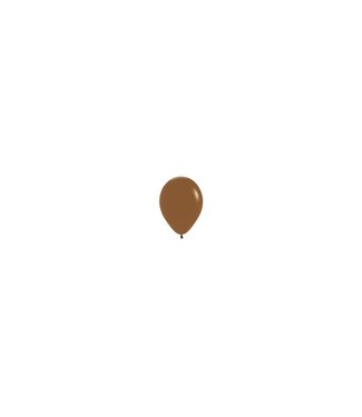 Sempertex Ballonnen bruin coffee MINI | 5" = 12 cm | zakje 10 stuks