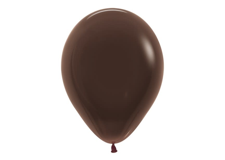 Ballonnen bruin Chocolate - 5 stuks
