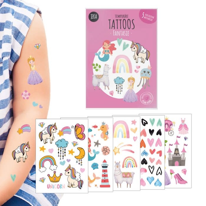 Kindertattoo set Fantasie