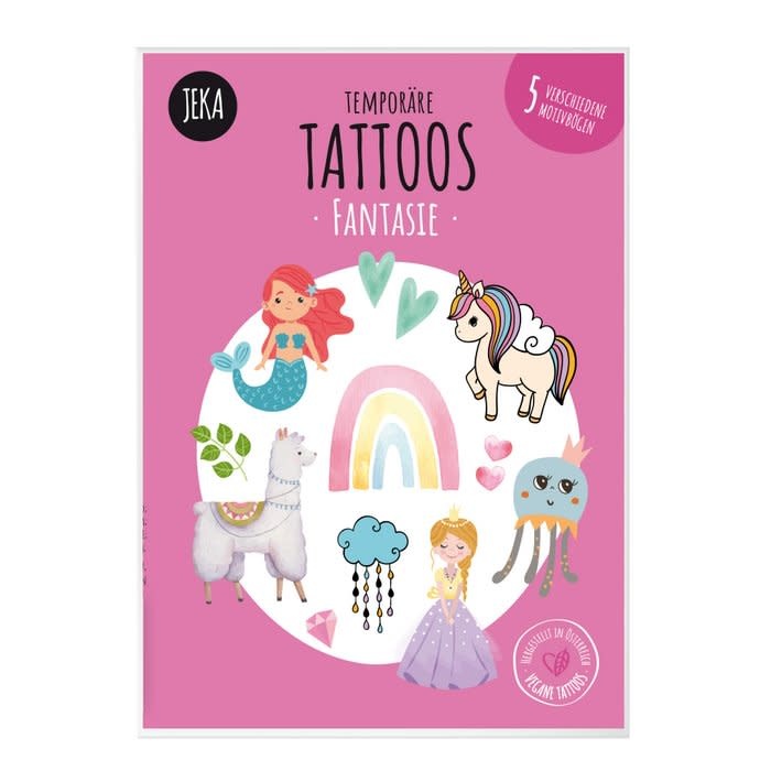 Kindertattoo set Fantasie
