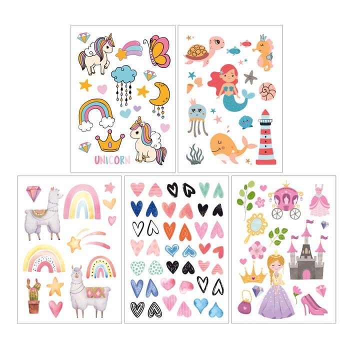 Kindertattoo set Fantasie