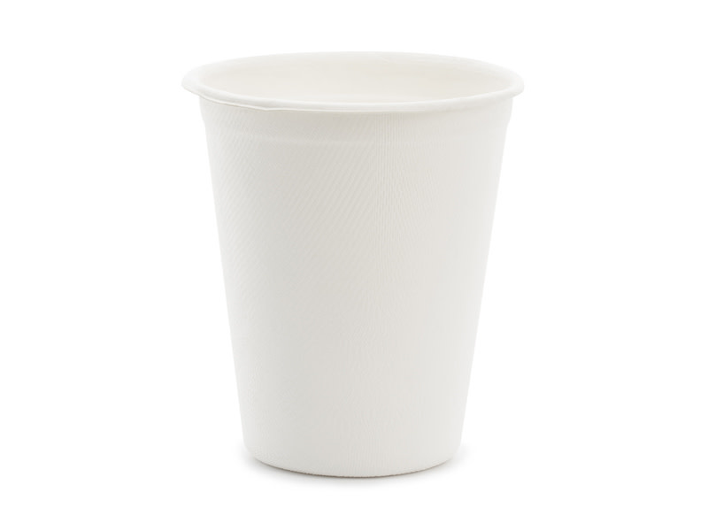 Bekers wit 250ml - rietsuiker - 6 stuks