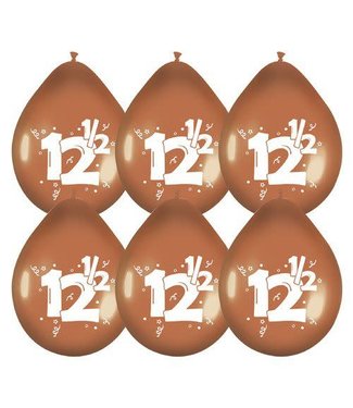 Haza Ballonnen "12,5" koper | 6 stuks