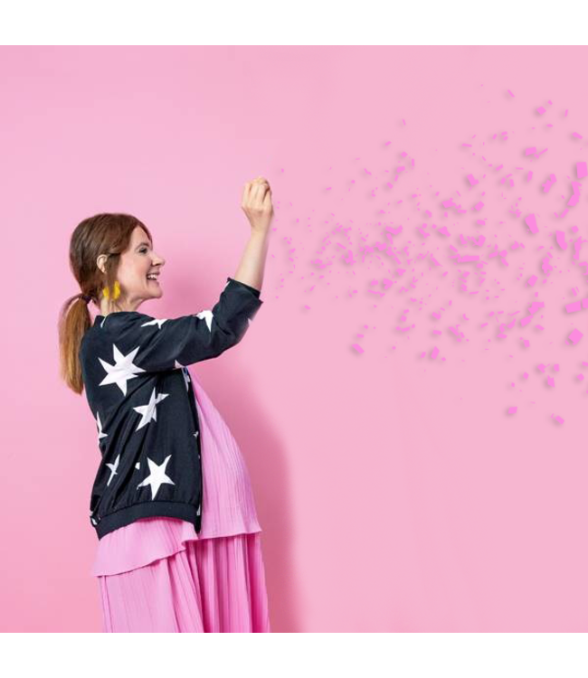 Gender Reveal ballon XXL | Boy or girl? ROZE