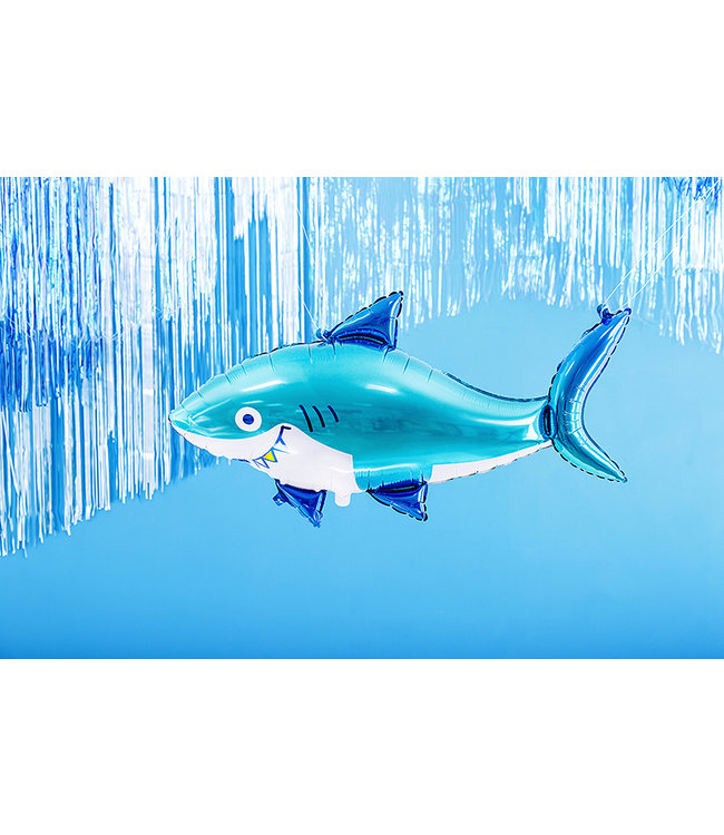 Folieballon haai - 92 cm