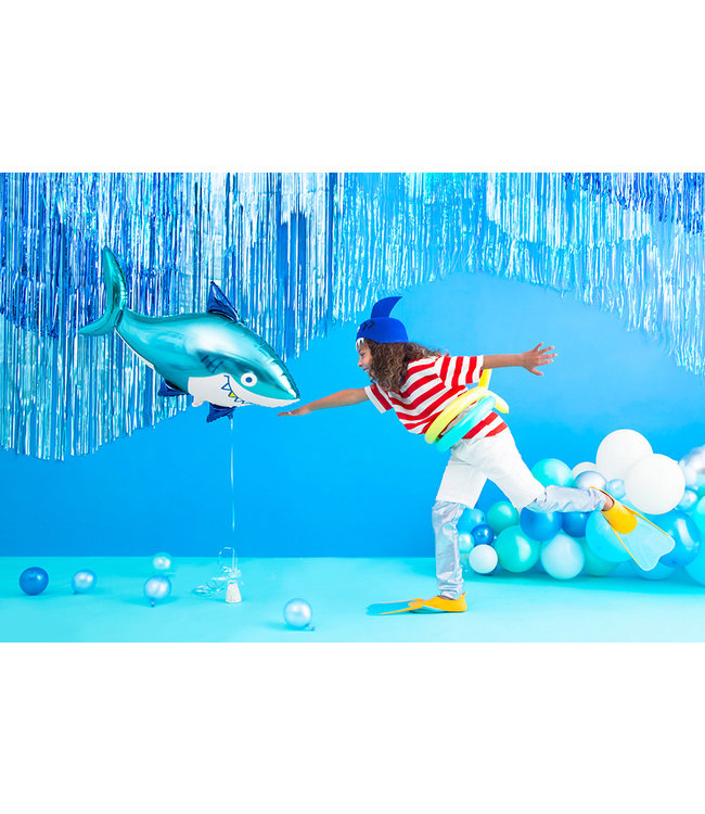 Folieballon haai - 92 cm