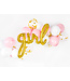 PartyDeco Folieballon GIRL - goud 77cm