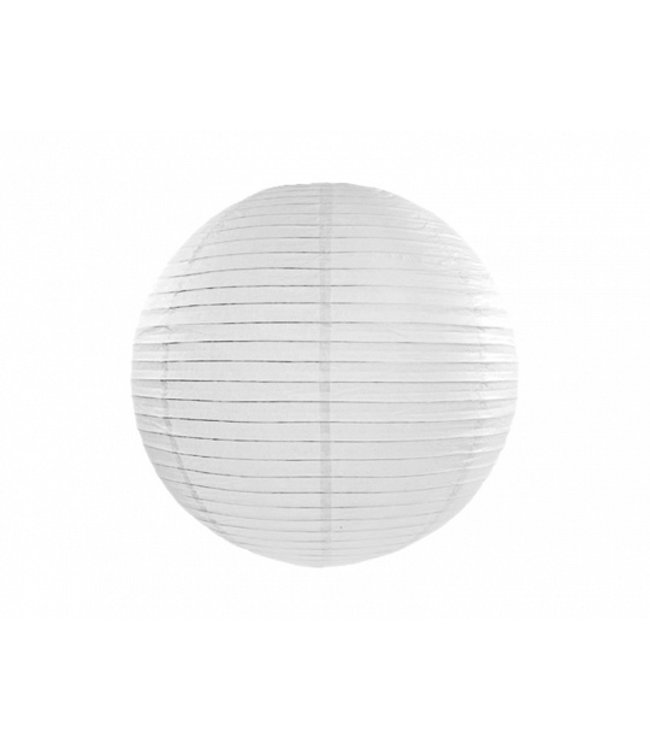 Lampion wit papier | 25cm