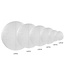 Lampion wit papier | 25cm