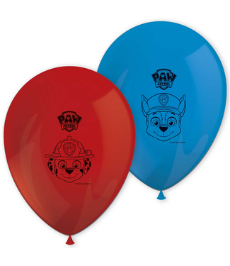 Globos Paw Patrol ballonnen - 8 stuks