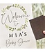 OUTLET Welcome to ...  babyshower - met stickers