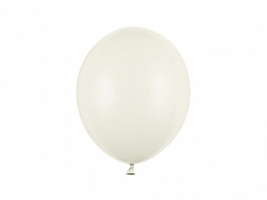 Ballonnen licht ivoor - zak 50 stuks