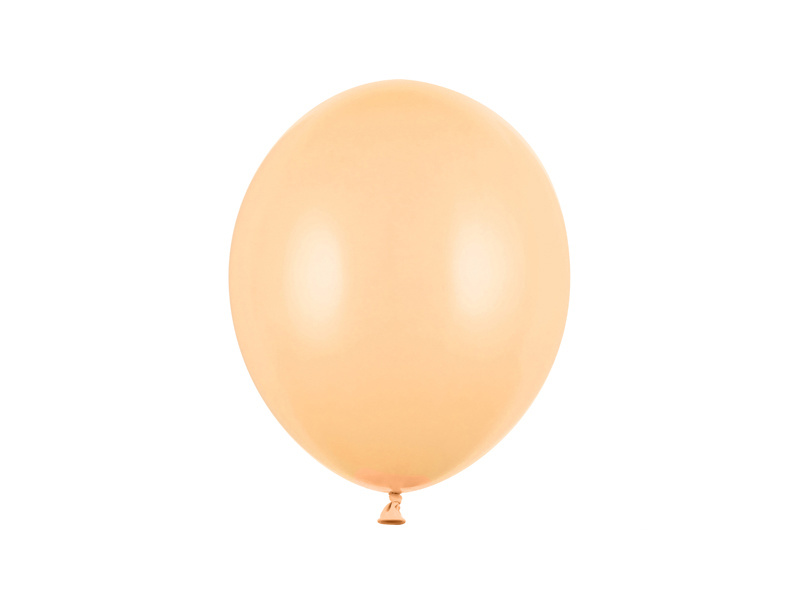 Ballonnen pastel licht perzik - zak 50 stuks