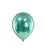 Ballonnen groen CHROME - zak 50 stuks
