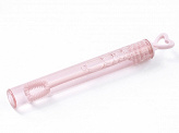 Bellenblaas hartje roze - doos 48 stuks