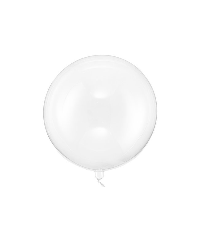 PartyDeco Orbz Ballon Crystal Clear - 40 cm