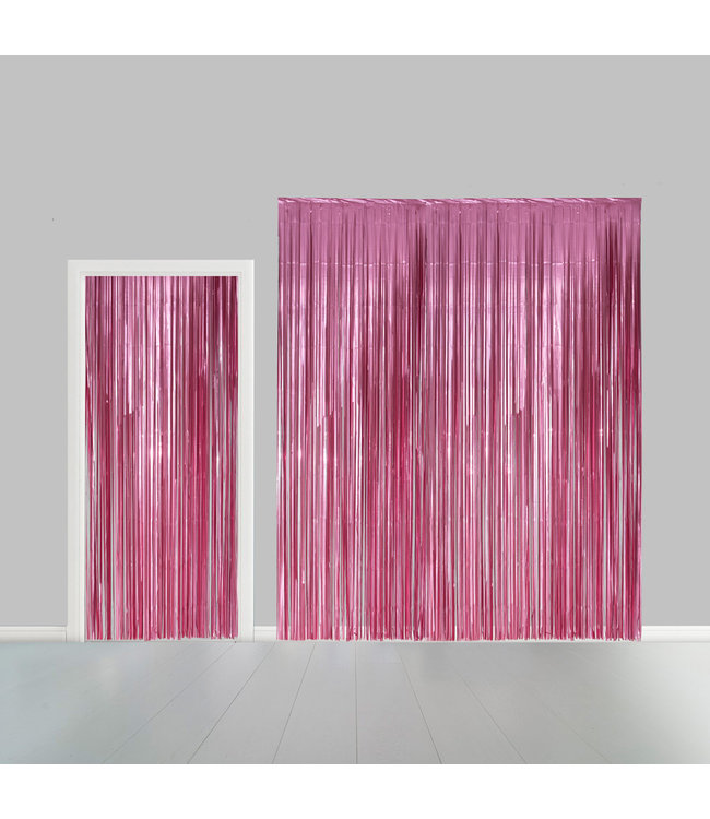 Fiesta Backdrop gordijn - roze - 100 x 240 cm