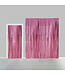 Backdrop gordijn - roze - 100 x 240 cm