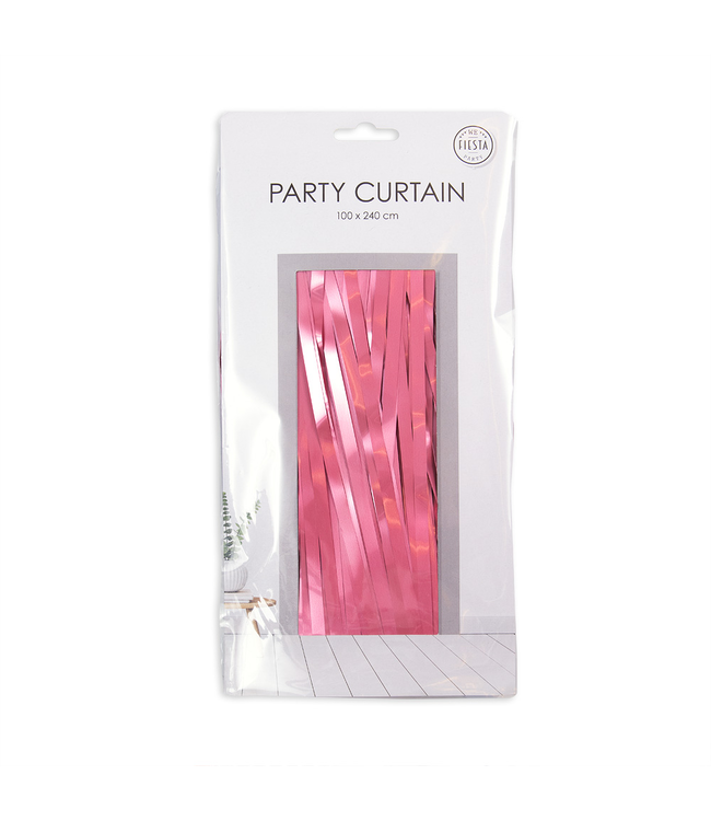 Backdrop gordijn - roze - 100 x 240 cm