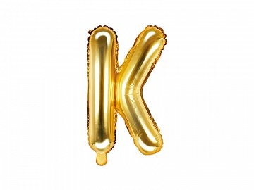 Folieballon K - Goud 35cm