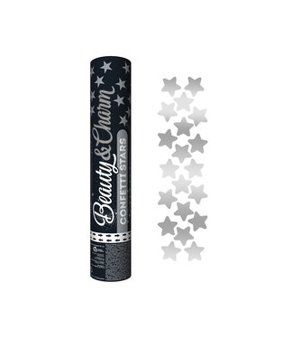 Beauty & Charm OUTLET Confettikanon sterretjes | Zilver