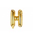 Folieballon H - Goud 35cm
