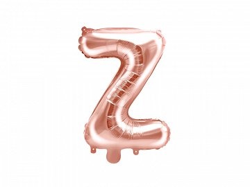 Folieballon Z - Rose Goud 35cm