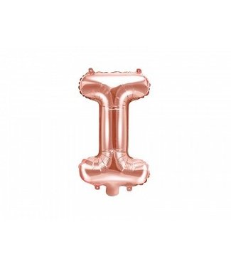 PartyDeco OUTLET Folieballon I - Rose Goud 35cm
