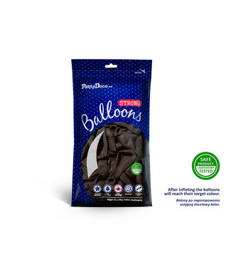 Strong Balloons OUTEL Ballonnen Cacao Bruin - zak 50 stuks