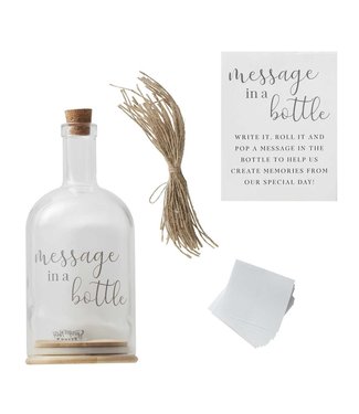 Ginger Ray Gastenboek | Message in a bottle | 60 notes