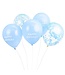 OUTLET Ballonnenset Happy birthday - blauw