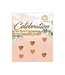 Slinger hartjes | Roze - Rosegoud | 4,50 meter