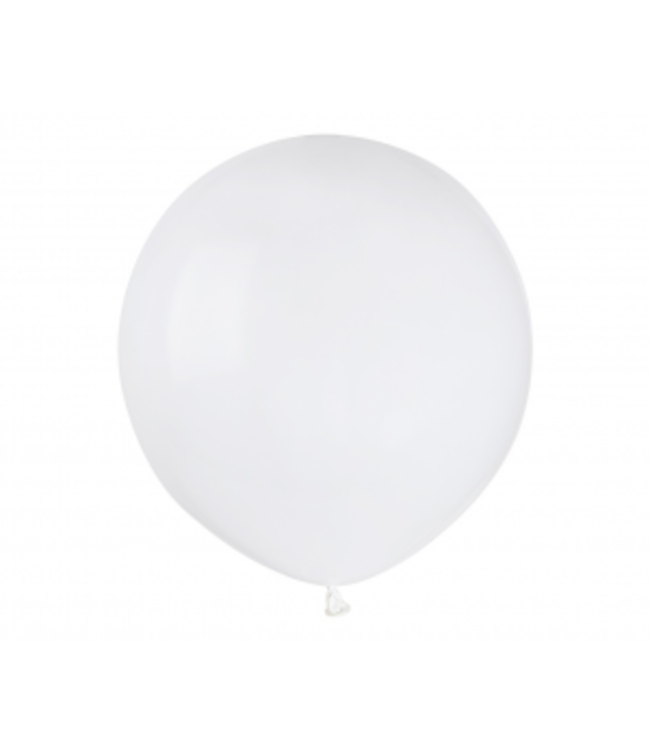 OUTLET Ballonnen wit - 48 cm - zak 50 stuks