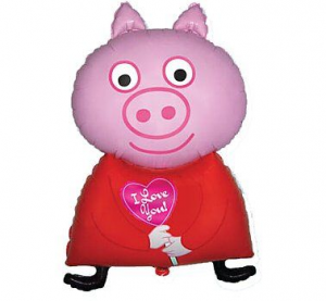OUTLET Folieballon Peppa Pig - 60 centimeter