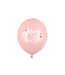 PartyDeco Mom to be ballonnenset roze - 6 stuks