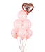 PartyDeco Mom to be ballonnenset roze - 6 stuks