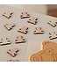 Houten confetti beertjes | doosje 13 gram