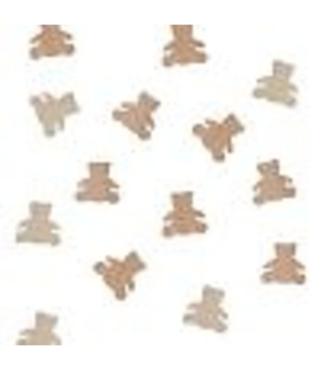 Houten confetti beertjes | doosje 13 gram