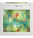 OUTLET Raamsticker | Happy Birthday | 30x30cm