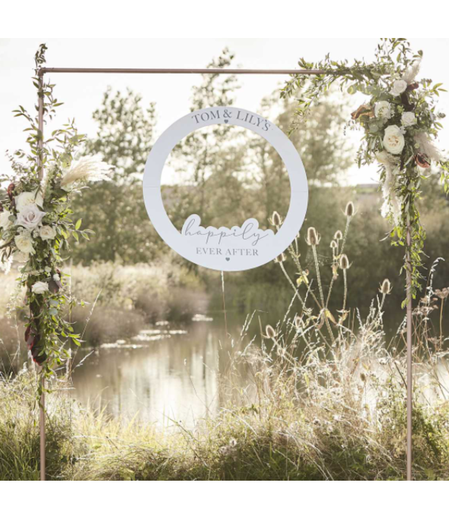 OUTLET Photobooth rond | Personaliseer!