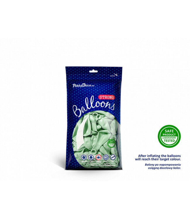 Ballonnen Pistache Pastel MINI - zak 100 stuks