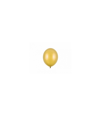 Strong Balloons Ballonnen goud metallic MINI | zakje 10 stuks