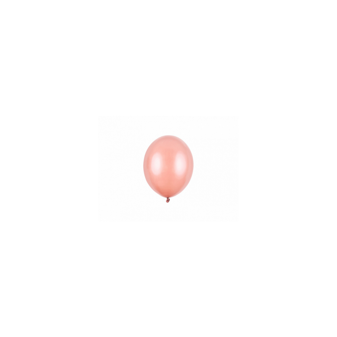 Ballonnen rose goud MINI - zakje 10 stuks