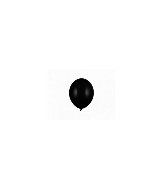 Strong Balloons Ballonnen zwart MINI - zakje 10 stuks