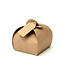 PartyDeco OUTLET Uitdeeldoosjes kraft met label | 10 stuks